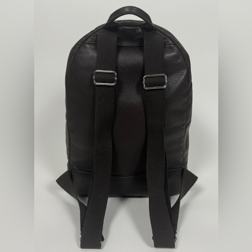 Cole Haan Brown Leather Backpack - Picture 2 of 8